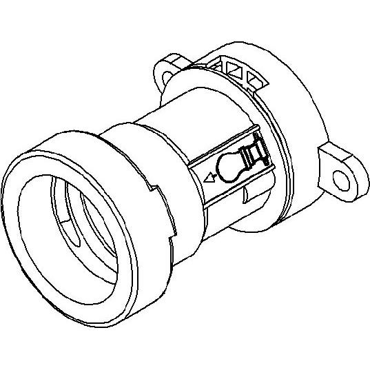 prikfitting E27+tussenring