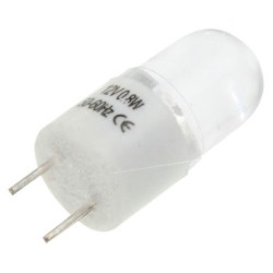 LED1-G4WW 2-pin lamp 0.8W 12V AC/DC 20mA G4 3200K 32lm warmwit 
