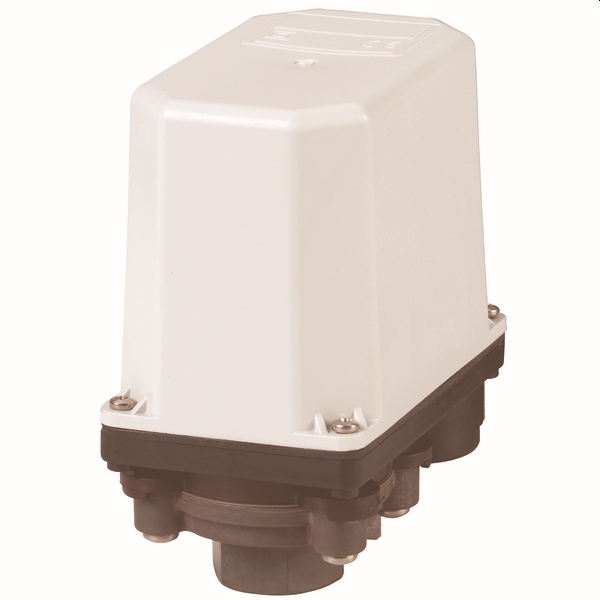 Moeller/Klockner MCS11 pressure switch 1W 15 bar 1 pole 1 C/O contact 50 Hz 400 VAC IP65, 2 A at AC-15 230 VAC