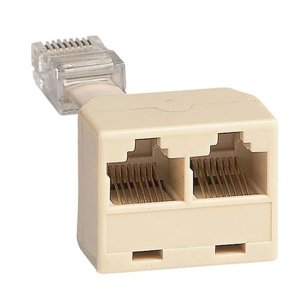 RJ45 ontdubbelaar 1M->2V