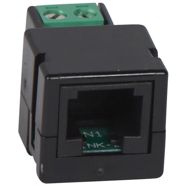 Adapter SCS/RJ45 vrouw.