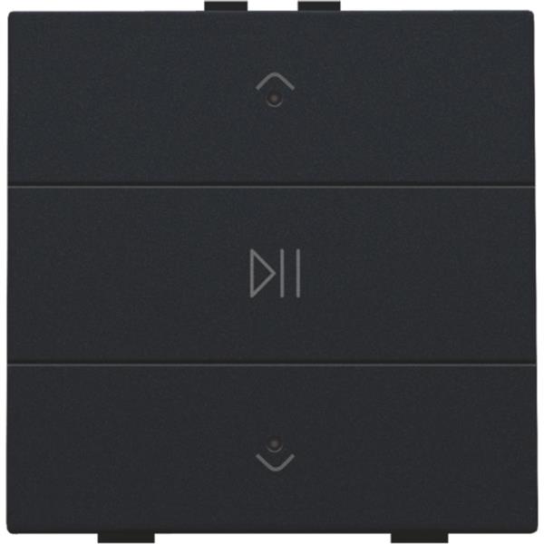 Audiobediening voor Niko Home Control, black coated