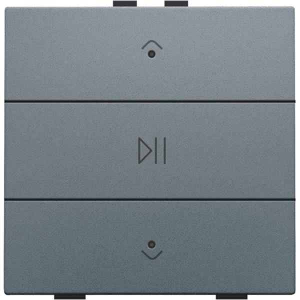 Audiobediening voor Niko Home Control, steel grey coated