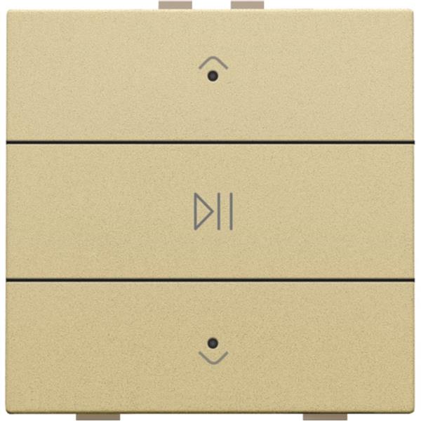 Audiobediening voor Niko Home Control, gold coated