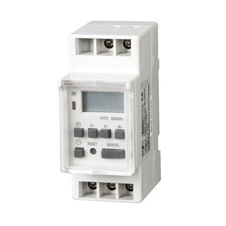 Digitale timer DIN rail 230V