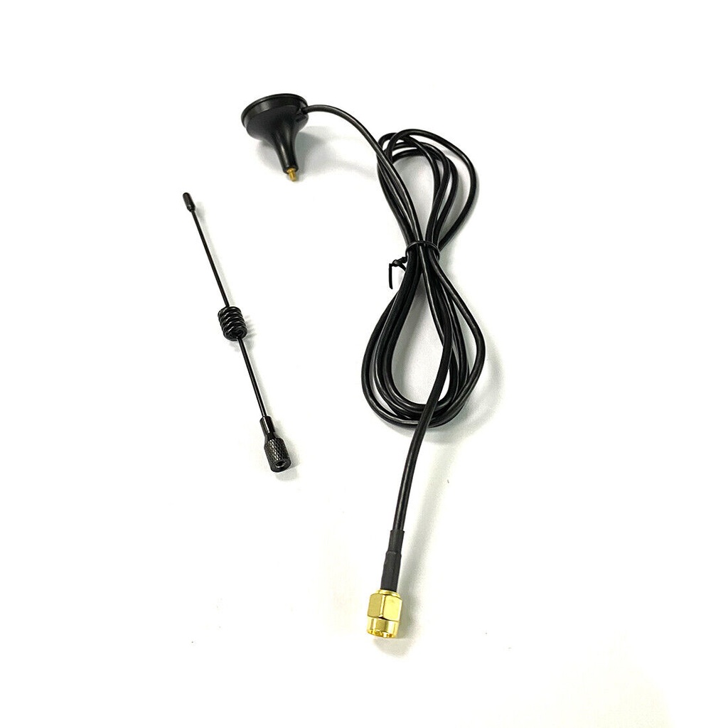 2.4Ghz 3dbi wireless antenna with magnetic base extension cable 1.5m RP SMA