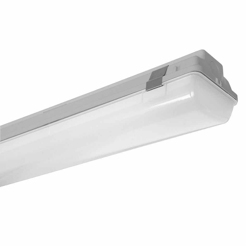 Performance In Lighting ACRO XS CERTALED plafond opbouw LED 36W 4000K 4050lm IP66 1577mm lichtgris-RAL7035