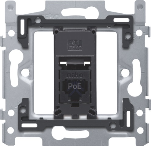 1 RJ45 UTP CAT6 POE, 60x71, SCREW