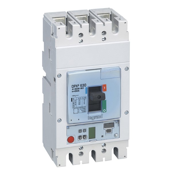 Aut. DPX³ 630 3P 250A 70kA met meting - elektronisch S10