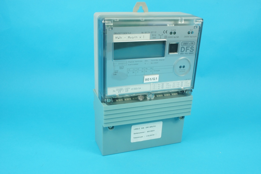 Landis & Gyr MWh Counter ZMB405CT116CSr14.6