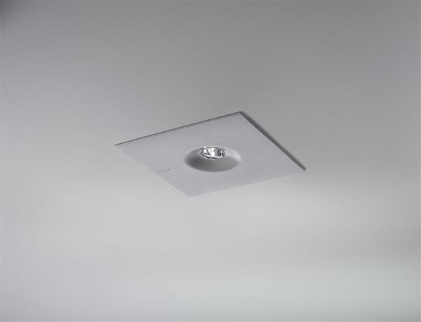 Noodverlichting inbouw led 1x3W ESM 209lm 220-230VAC RAL9006