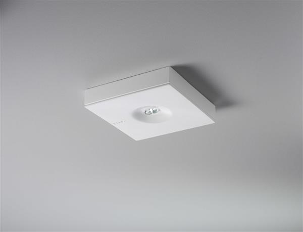 Noodverlichting opbouw LED 1x3W wit