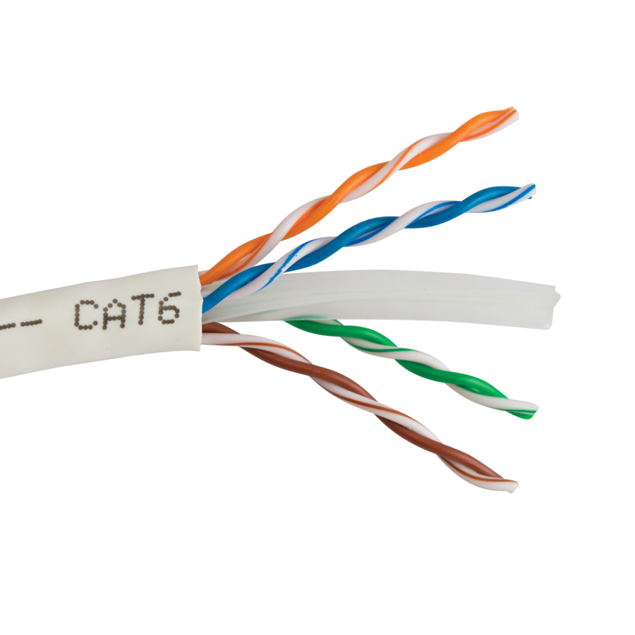 UTP Datakabel CAT6 4P Grijs rol 305m