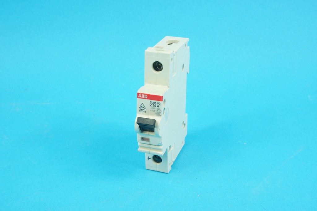 S281UC-Z10A Circuit Breaker Single phase 10A 6KA