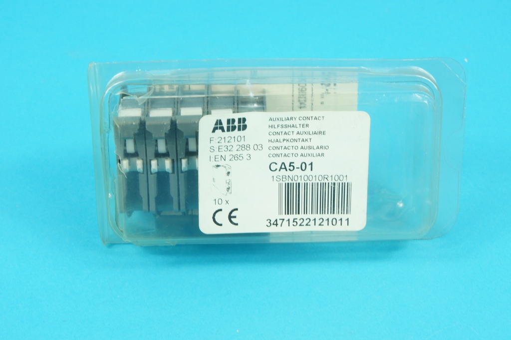 Auxiliary contact 1 NO + 1 NC 1SBN010010R1001 Lot of 5