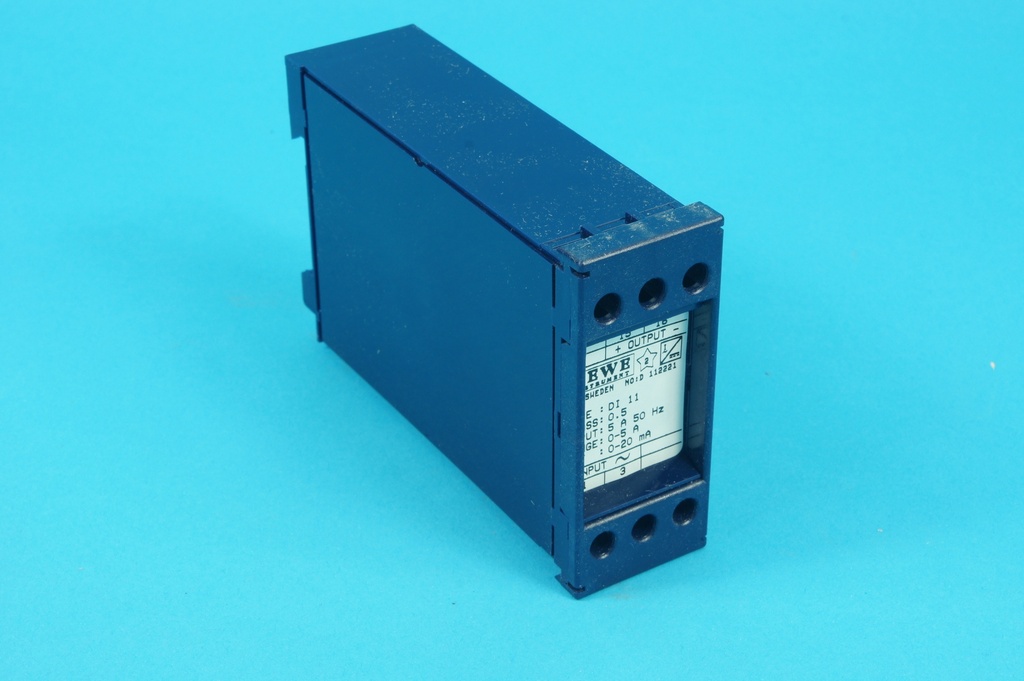 Cewe Instrument DI 11 Input 5A 50Hz Output 0-20mA Range 0-5A 372323