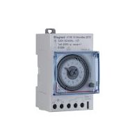 [412813] Schakelklok dagprogramma 3 modules horizontaal - 100h - 50/60Hz - handmatig