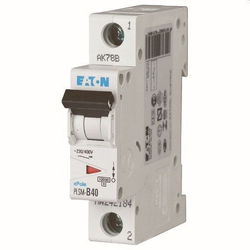 [242210] Automaat 1P 40A 10kA C (PLSM-C40-MW)