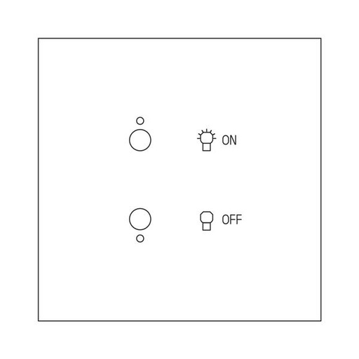 [AR67781] ART My Home lichtbediening épure Gespiegeld goud