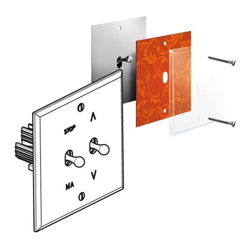 [AR67020] ART rolluikbediening mémoire Kristal