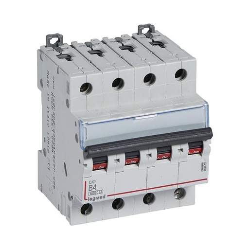 [407620] Automaat DX³ 6000A/10kA 4P B04 400V - 4 modules