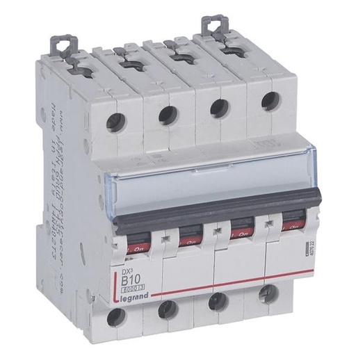 [407622] Automaat DX³ 6000A/10kA 4P B10 400V - 4 modules