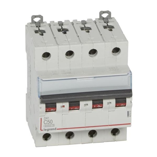 [407933] Automaat DX³ 6000A/10kA 4P C50 400V 4 modules