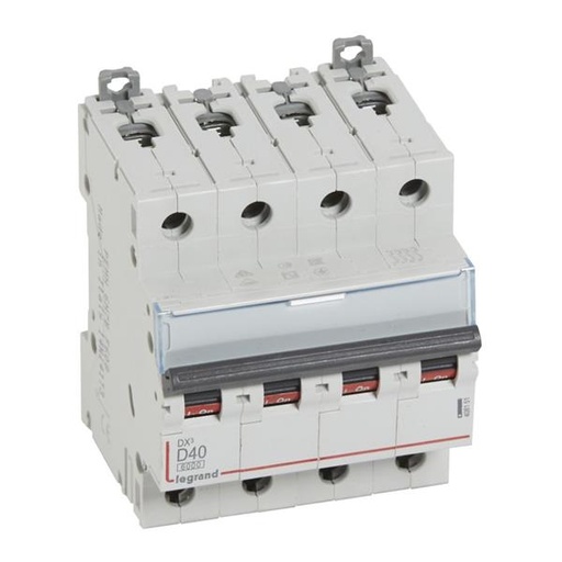 [408151] Automaat DX³ 6000A/10kA 4P D40 400V 4 modules