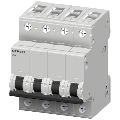 [5SY54256] AUTOMAAT ALLE STROMEN DC 880V AC 400V 10KA, 4POLIG, B, 25A MAX. DC 1000V