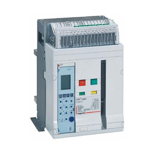 [028027] Open vermogenautomaat DMX³ 3P 1250A - 50kA Vaste versie - Maat DMX³1600