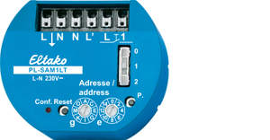 [PL-SAM1LT] Decentrale trappenlichtactor 1 kanaal met stuuringang 230V