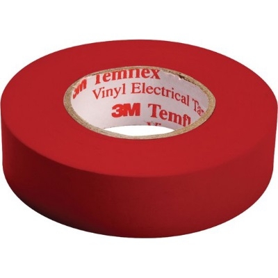 [7000062298] Temflex 1500 elektrische isolatietape TX19RD vinyl 19mm x 20m rood