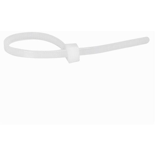 [032031] Colring kabelband met binnenvertanding - breedte 2,4 mm - lengte 140 mm - polyamide 6/6 kleurloos - maximum aanspanningsdoorsnede 33 mm