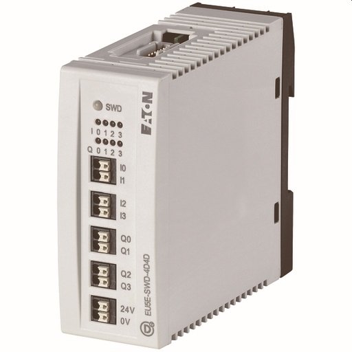 [116382] Digitale module met 4 ingangen en 4 transistoruitgangen 24 V DC/0,5 A (EU5E-SWD-4D4D)