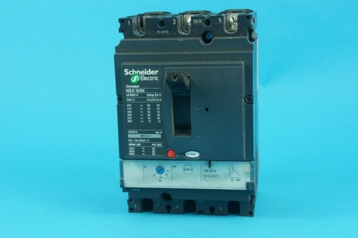 [LV42900640A] Schneider Electric Circuit Breaker Compact NSX100N LV429006 TMD 40A 3P