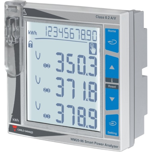 [WM20AV43H] CG ENERGM/ANALYS MOD BSC WM20 96X96MM 400/690VAC-1(2)AAC 100-240VAC/DC