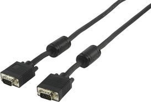 [CABLE-177/20] ValueLine VGA Male - Male 20m Zwart