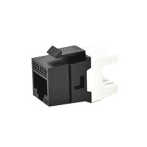 [AX101321] Cat. 6 UTP connector jack, black