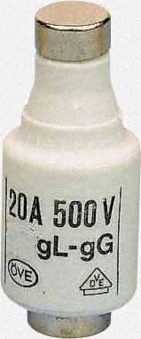 [0701020] Rapa D-zekering D02-20A 400 VAC 250VDC gL