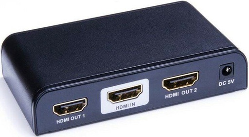 [306646] Techly 2-way 4K HDMI splitter, 1 input 2 HDMI output,