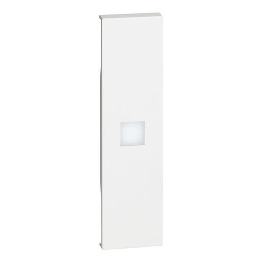 [KW01X] Living Now toets hoge luminiscentie wit - 1 module voor bedieningen