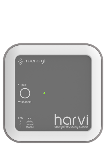 [HARVI-65A3P] MYenergi HARVI draadloos 3 fasig meter, geen batterijen of stroomkabel nodig, 3 CT ingangen voor 3 fasen meting