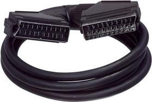 [SCART03/2] Valueline 21 pins Scart kabel 2.5 meter zwart