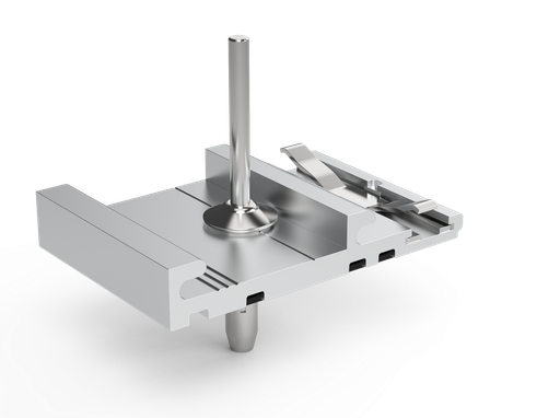 [1AIN15DV003] Beugel voor INLEG met epdm incl. popnagel vast