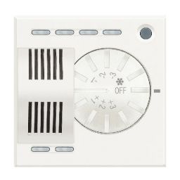 [HD4692FAN] My Home - voeler met snelheidsregelaar Axolute wit - 2 modu