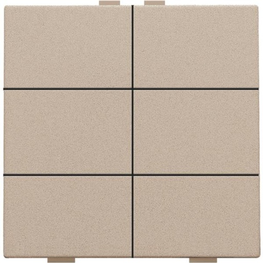 [157-51006] Home Control 6-voudige lichtbediening, champagne mat