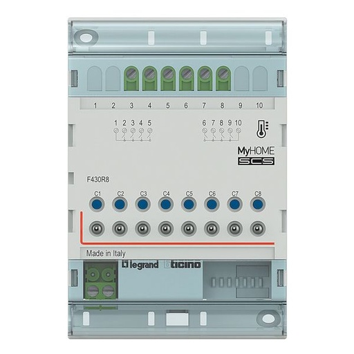 [F430R8] MH - Actuator 8 uitgangen voor klilmaatregeling