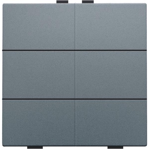 [220-51006] Drukknop 6-voudig voor Home Control, steel grey