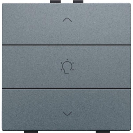 [220-51043] Enkelvoudige dimbediening voor Home Control, steel grey