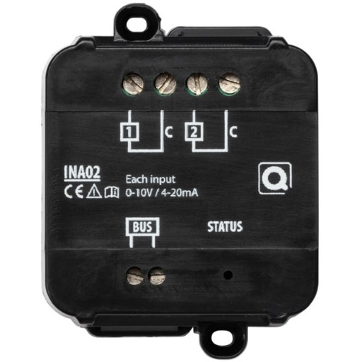 [INA02] 2-kanaals analoge spanningsingang / analoge stroomingang